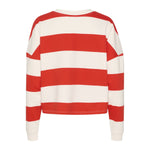 Saint Tropez Sweatshirt Flame Red