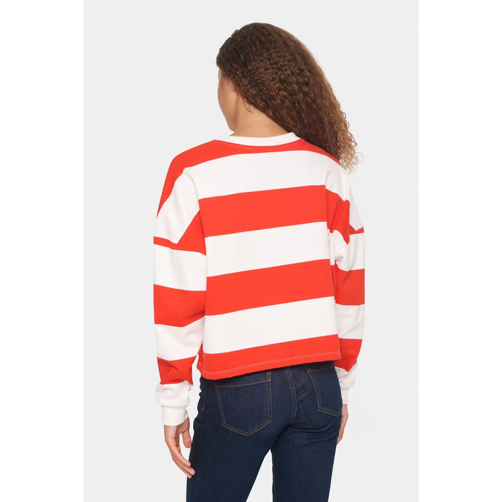 Saint Tropez Sweatshirt Flame Red