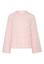 Soaked In Luxury Baby Pink Mesh Pullover