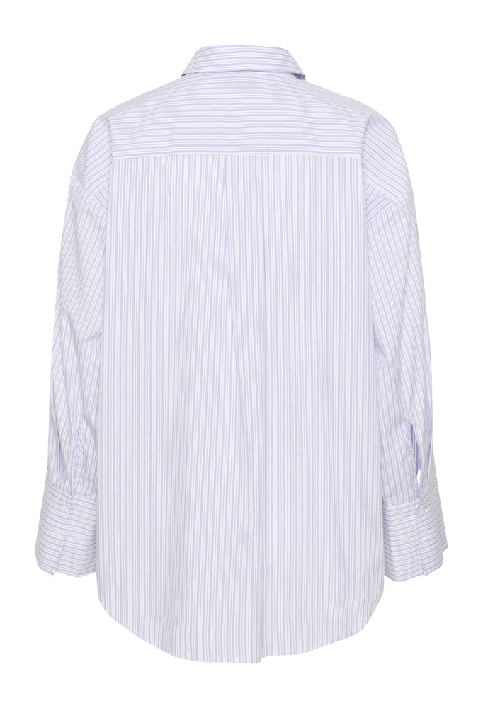 Soaked In Luxury Pin Stripe Shirt