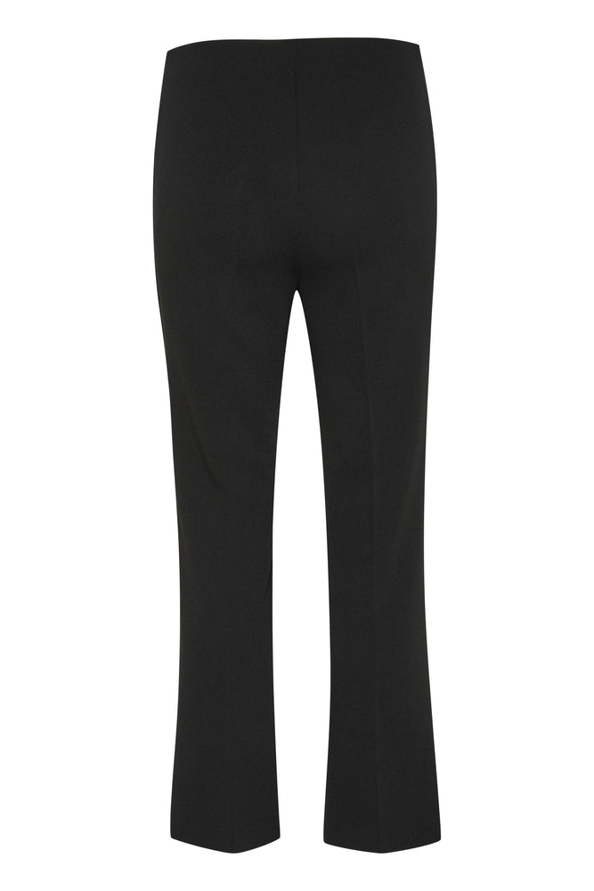 Soaked In Luxury Kick Flare Trouser Black