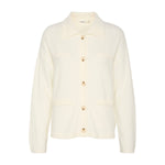 Soaked In Luxury Hedaya Cardigan Whisper White