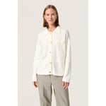 Soaked In Luxury Hedaya Cardigan Whisper White