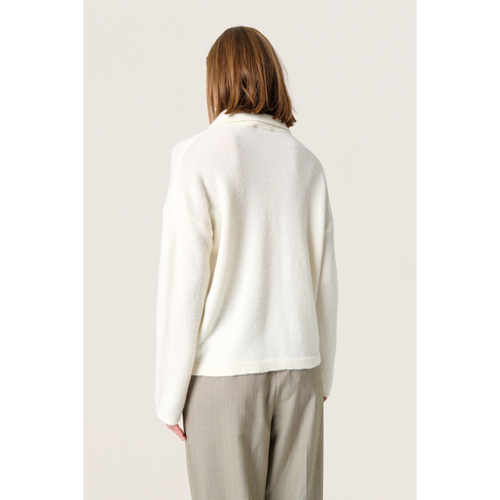 Soaked In Luxury Hedaya Cardigan Whisper White