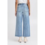 B. Young Cropped Wide Legged Jeans