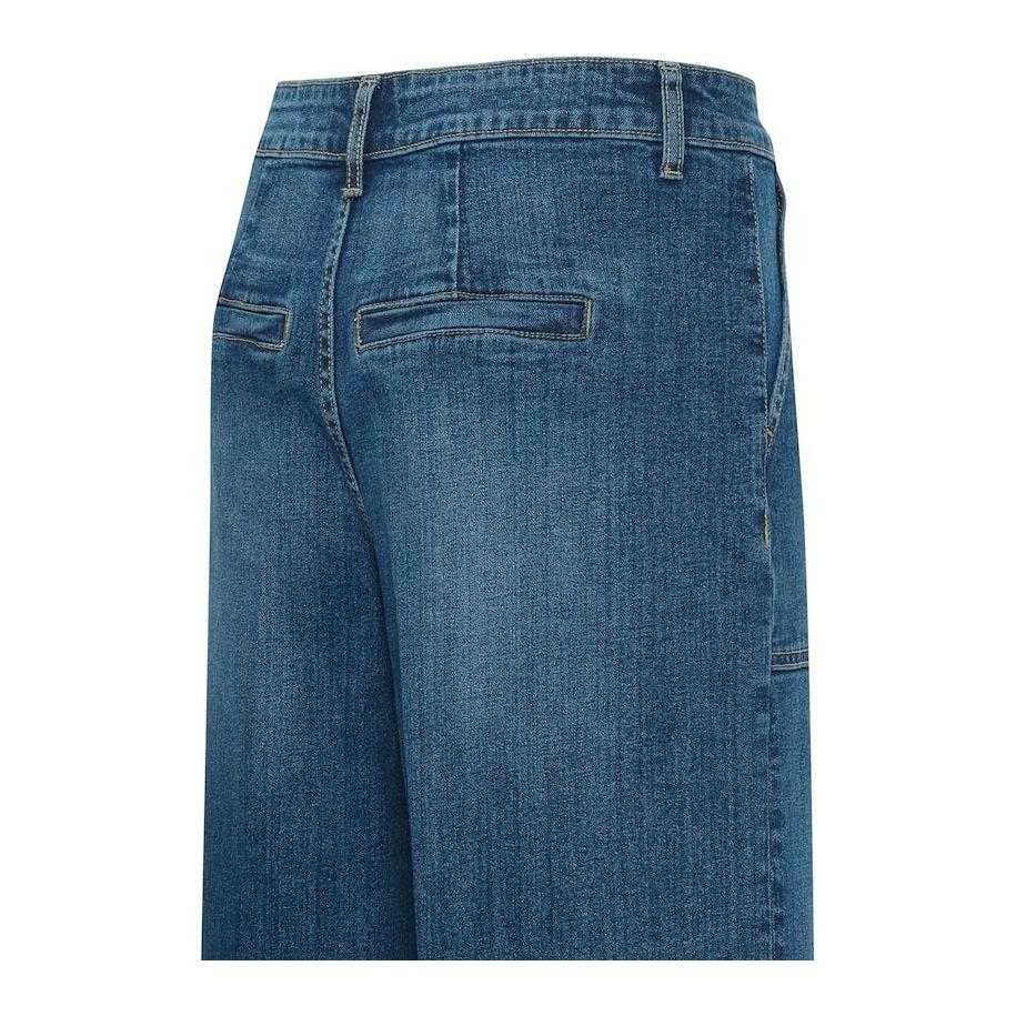 B. Young High Waisted Cropped Jeans