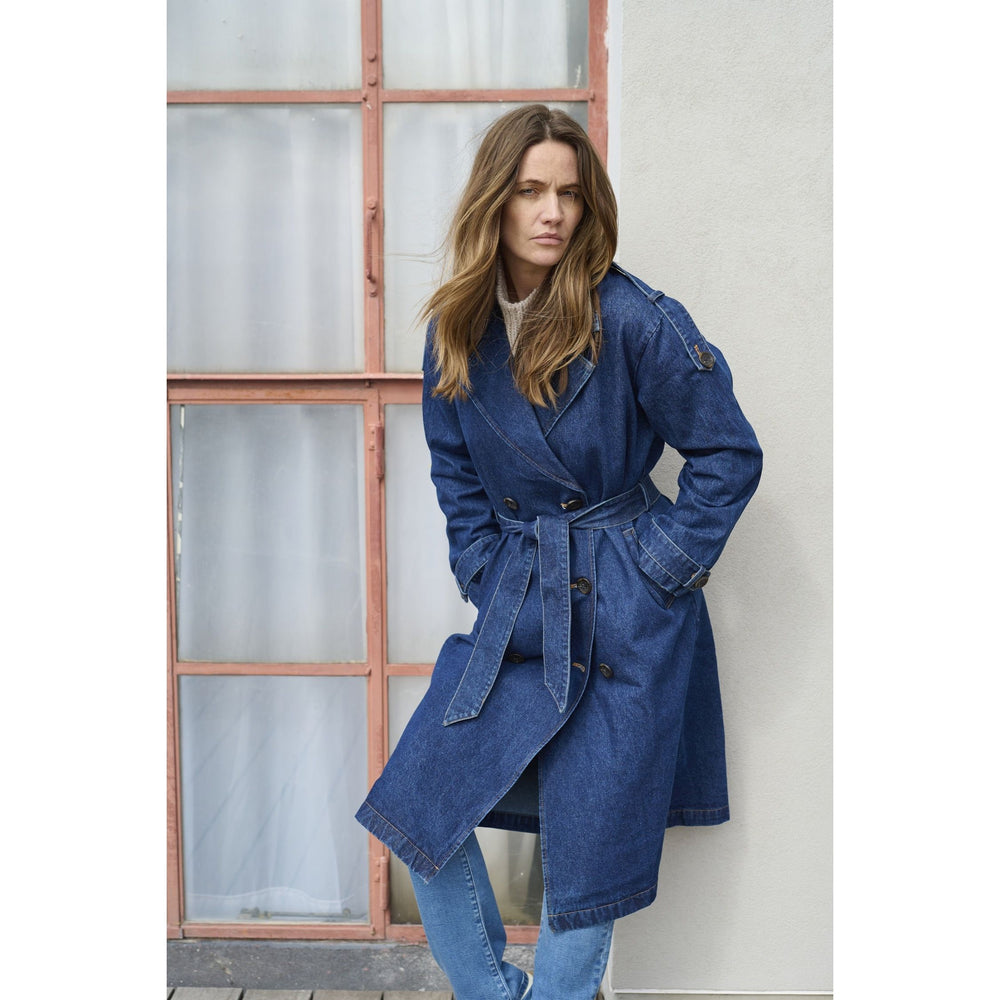 Pulz Denim Trenchcoat