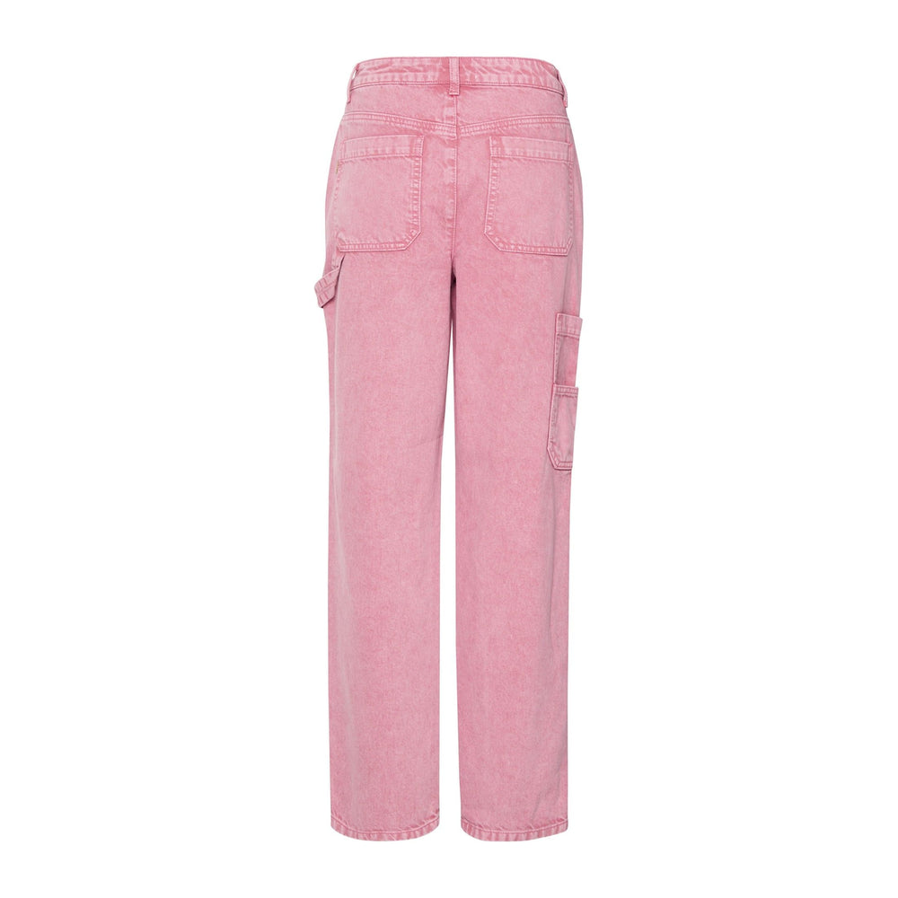 Pulz Pink Wash Cargo Pant