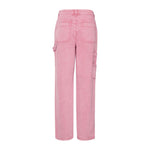 Pulz Pink Wash Cargo Pant