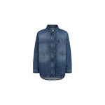 Mos Mosh Marine Shirt Mid Blue