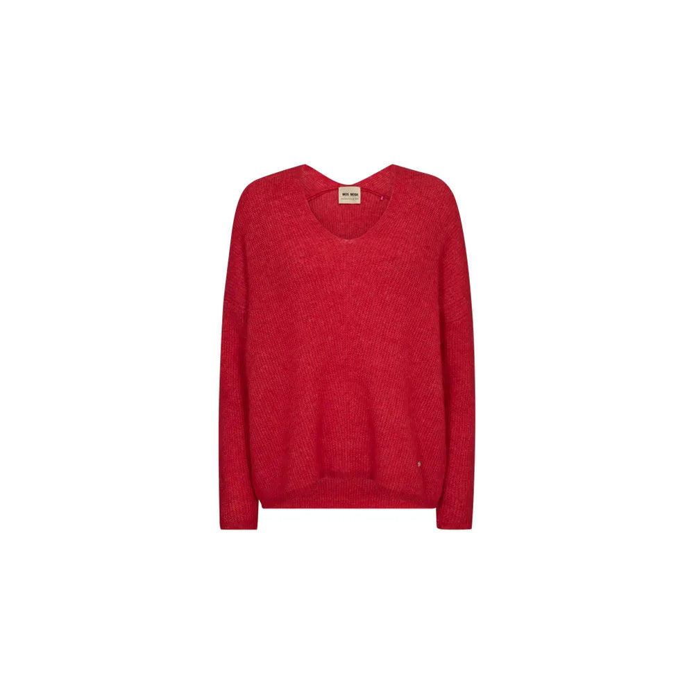 Mos Mosh Thora Sweater Chinese Red