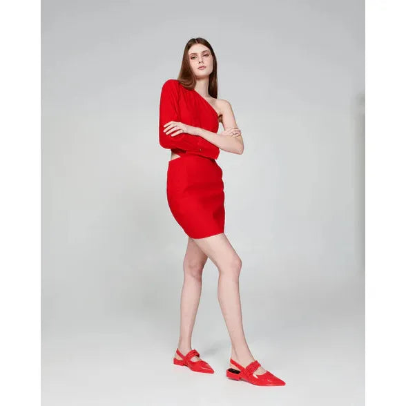 Melissa Ladylike Slingback Red