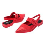 Melissa Ladylike Slingback Red