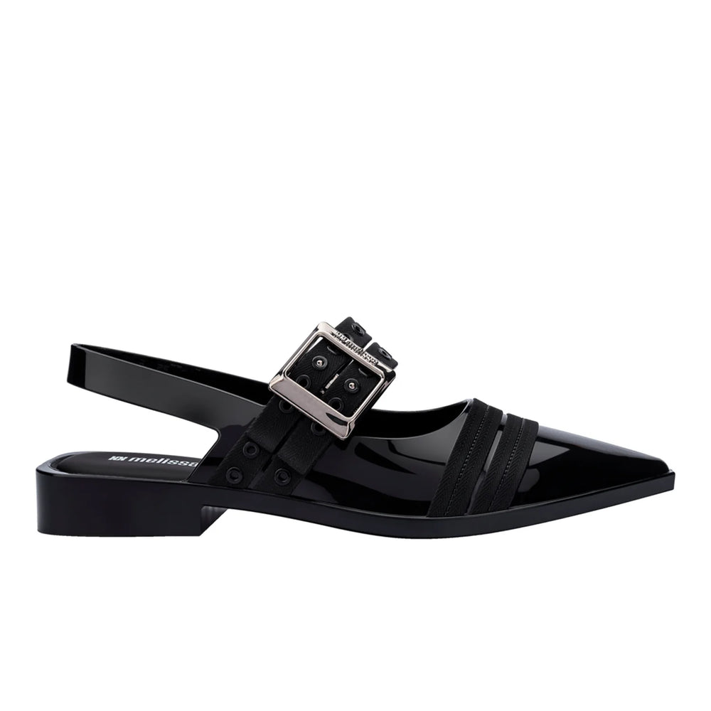 Melissa Ladylike Slingback Black