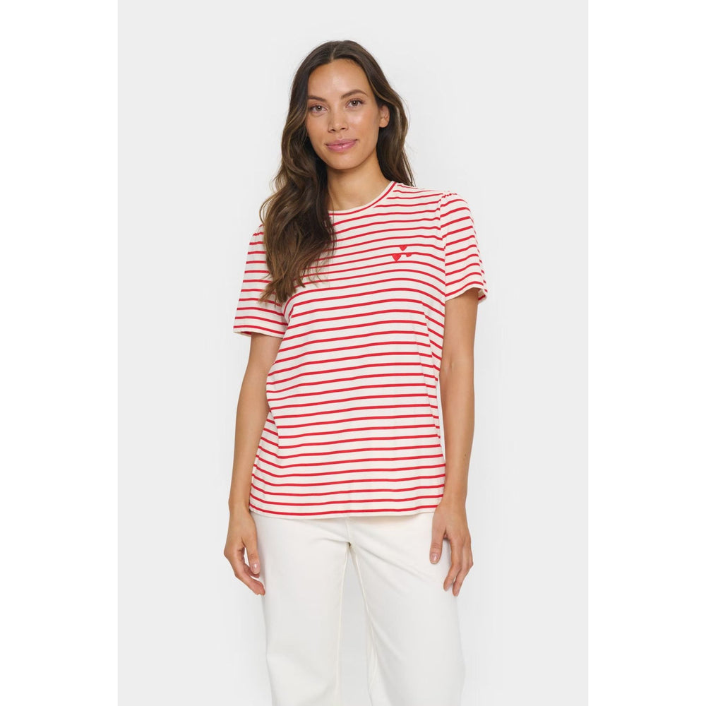 Saint Tropez Jucia T-Shirt Flame Scarlett