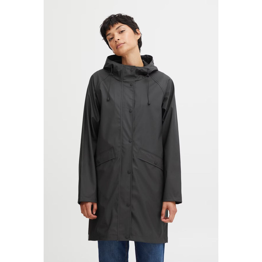 Ichi Rain Jacket Black