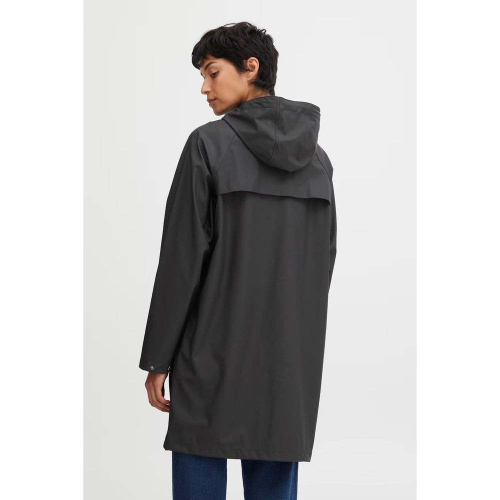 Ichi Rain Jacket Black