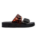 Melissa Cosy Slide Black/ Tortoise