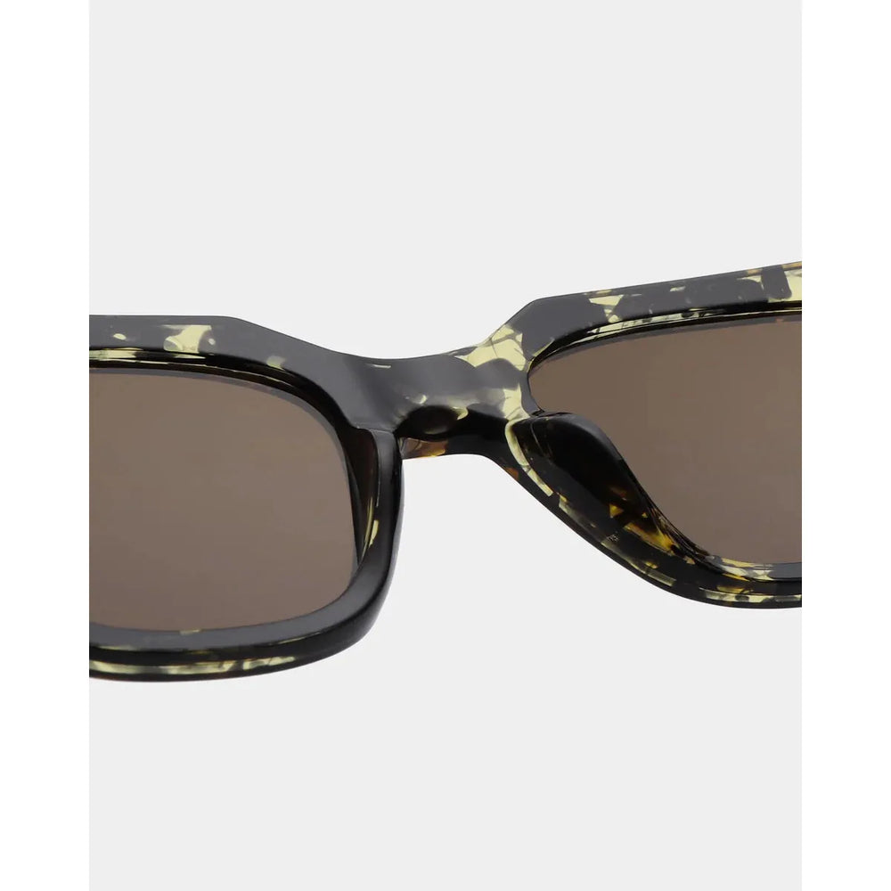 A.Kjaerbede Kaws Sunglasses Black/Yellow Tortoise