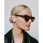 A.Kjaerbede Kaws Sunglasses Black/Yellow Tortoise